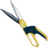 Cisaille à gazon pour bordures - Perrin - Longueur lame 18,5 cm - Manche gomme anti-dérapant