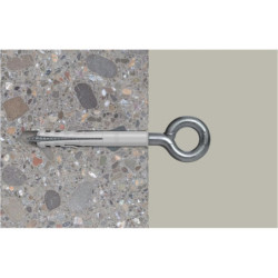 Cheville de fixation nylon pour échafaudage S 14 ROE 100 Ø14 mm l.100 mm - boîte de 25