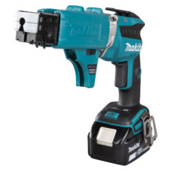 Visseuse plaque de plâtre Makita DFS452ZJ 18 V Li-Ion machine seule en coffret Makpac