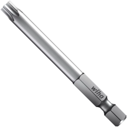 Embout de vissage Professional Wiha 6 pans 1/4 Torx T25 longueur 70 mm - Boîte de 5