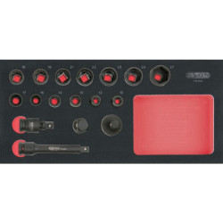 Servante ULTIMATE blanche 7 tiroirs équipée de 384 outils