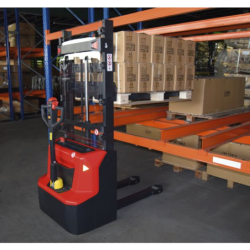 Gerbeur électrique lithium 1200 kg élévation 2900mm