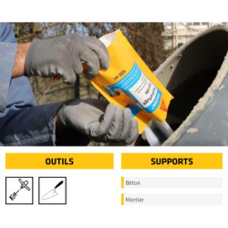 Hydrofuge de masse liquide bétons et mortiers - SikaCem Hydrofuge Liquide - Dosette 500ml