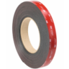 Ruban mousse adhésive acrylique VHB double face - Noir - 19 mm x 33 m x 1,5 mm