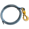 Câble antigiratoire acier galvanisé 2170 N/mm² croisé à droite - Ø 7 mm 38 m