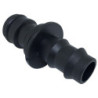Coupleur cannelé automatique diamètre 16 mm - Blister 2 coupleurs