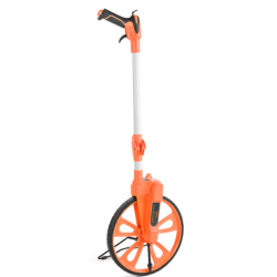 Odomètre Easy Wheel avant arrière pliable - Mesure mini 10 cm - Geo Fennel - Orange