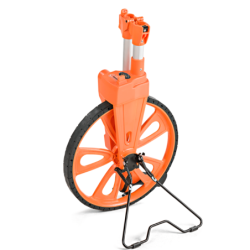 Odomètre Easy Wheel avant arrière pliable - Mesure mini 10 cm - Geo Fennel - Orange
