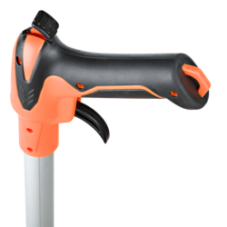 Odomètre Easy Wheel avant arrière pliable - Mesure mini 10 cm - Geo Fennel - Orange