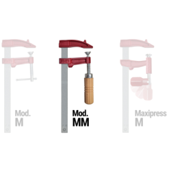 Serre-joint à vis manche bois Piher modèle MM Tige 18x7 mm