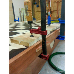 Serre-joint à vis manche bois Piher modèle MM Tige 18x7 mm