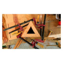 Serre-joint à vis manche bois Piher modèle MM Tige 18x7 mm