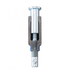 Serre joint à pompe type F saillie 120 mm
