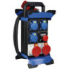 Coffret de chantier STECKY 11kW 3 prises 230 V + 2 prises 400V