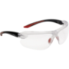 Lunette Iri S branches pivotantes noir et rouge