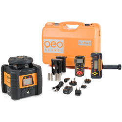 Laser rotatif double pente FL 155H-G et cellule FR 60-MM - Geo Fennel