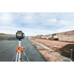 Laser rotatif double pente FL 155H-G et cellule FR 60-MM - Geo Fennel