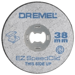 Disque à tronçonner métaux EZ SpeedClic Ø38 mm Lot de 12