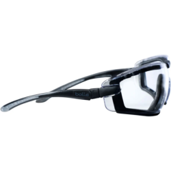 Lunette de sécurité légère Cobra Bollé incolore traitement Platinum mousse intégrée