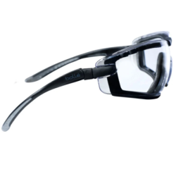 Lunette de sécurité légère Cobra Bollé incolore traitement Platinum mousse intégrée