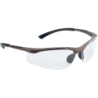 Lunettes incolores Contour traitement platinium anti-rayure anti-statique avec étui microfibre