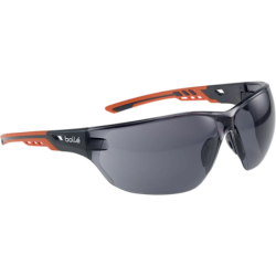 Lunettes légères de protection extérieure - NESS+ Design sportif Bollé - Verres fumés platinium
