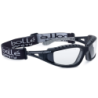 Lunettes de protection Tracker II monture nylon incolore anti rayures anti buée
