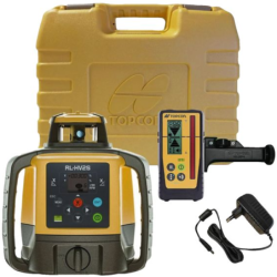 Niveau laser rotatif double pente Topcon RL-HV2S et cellule LS-100D