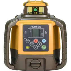 Niveau laser rotatif double pente Topcon RL-HV2S et cellule LS-100D