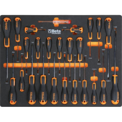 Mobilier d'atelier plan de travail en Inox avec 268 outils