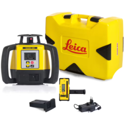 Laser rotatif double pente Rugby 680 avec cellule Rod Eye 120 et batterie Li-Ion LEICA