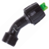 Buse de désherbage avec jet plat orientable 360°