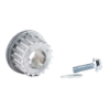 Pignon moteur avec vis et rondelle pour bétonnières Altrad BI 190 F BI 190 TF LB 140 B165 et B180 LB