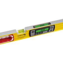 Niveau à bulle électronique Stabila Tech 196 electronic IP 65 avec écran 3 fioles