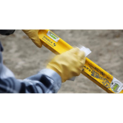 Niveau à bulle Stabila R 300 jaune 3 fioles