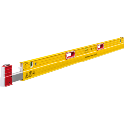 Niveau à bulle télescopique Stabila Type 106 T 3 fioles extensible de 183 à 315 cm