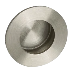 Poignée cuvette inox brossé diamètre 30 mm