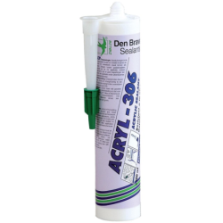 Acryl 306 Mastic acrylique de haute qualité pour une utilisation intérieure et extérieure Blanc