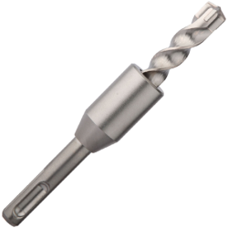 Foret 3 taillants SDS-plus Diager avec butée de profondeur 15mm 54mm
