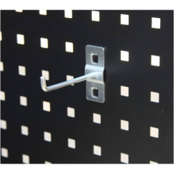 Broche simple medium pour panneau perforé