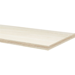 Plan de travail en hêtre miltiplex 680 x 463 x 38 mm