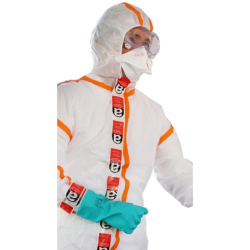 Kit Amiante protection respiratoire et corporelle complète contre l'amiante Taille 4