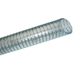 Tuyau Alfacier PVC renforcé spirale alimentaire Ø intérieur 25 mm couronne de 30m