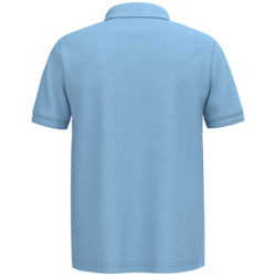 Polo homme K254 manches courtes 100% coton Sky blue