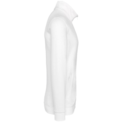 Veste molleton zippée homme K472 blanc