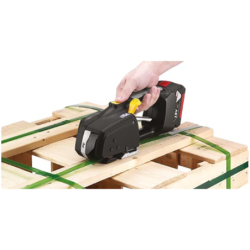 Tendeur cerclage feuillard plastique 9 à 13 mm à batterie 18V 5Ah Bosch avec chargeur