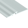 Mini rampe percée pour sols LVT - Alu incolore - hauteur 5 mm longueur 2.70 m