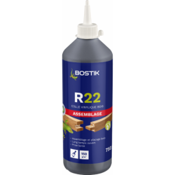 Colle vinylique bois R22 Bostik assemblage et placage bois