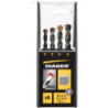 Coffret 8 forets béton mega pour usage intensif de 3 à 10 mm