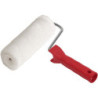 Rouleau de peinture jetable spécial monocouche L'Outil Parfait - Polyester 18 mm - Avec monture perchable